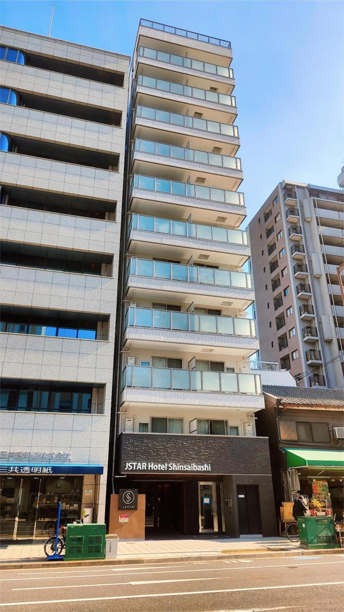 Jstar Hotel Shinsaibashi Osaka Exterior photo
